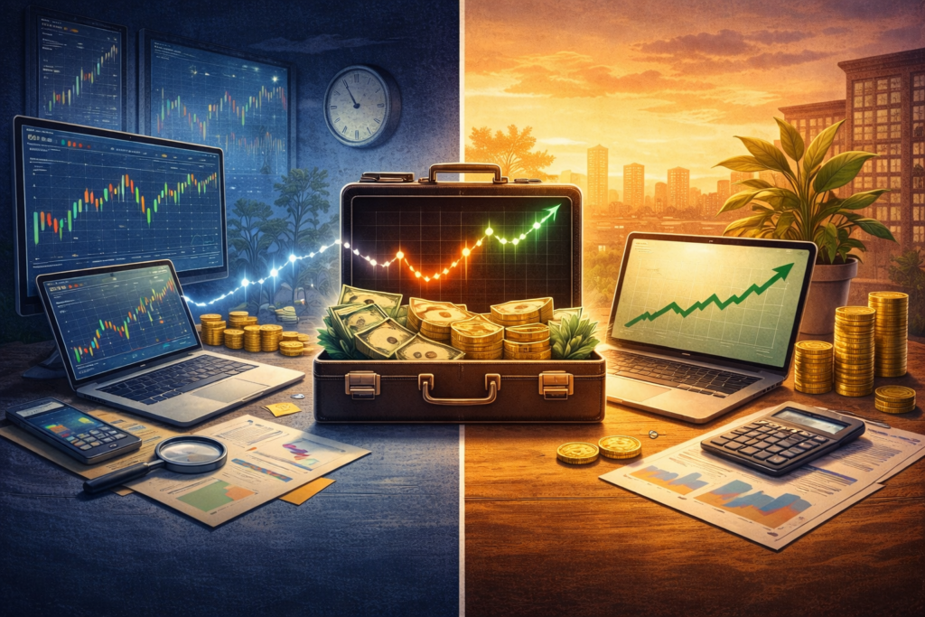 trading vs inwestowanie - co wybrać na początek, czym jest